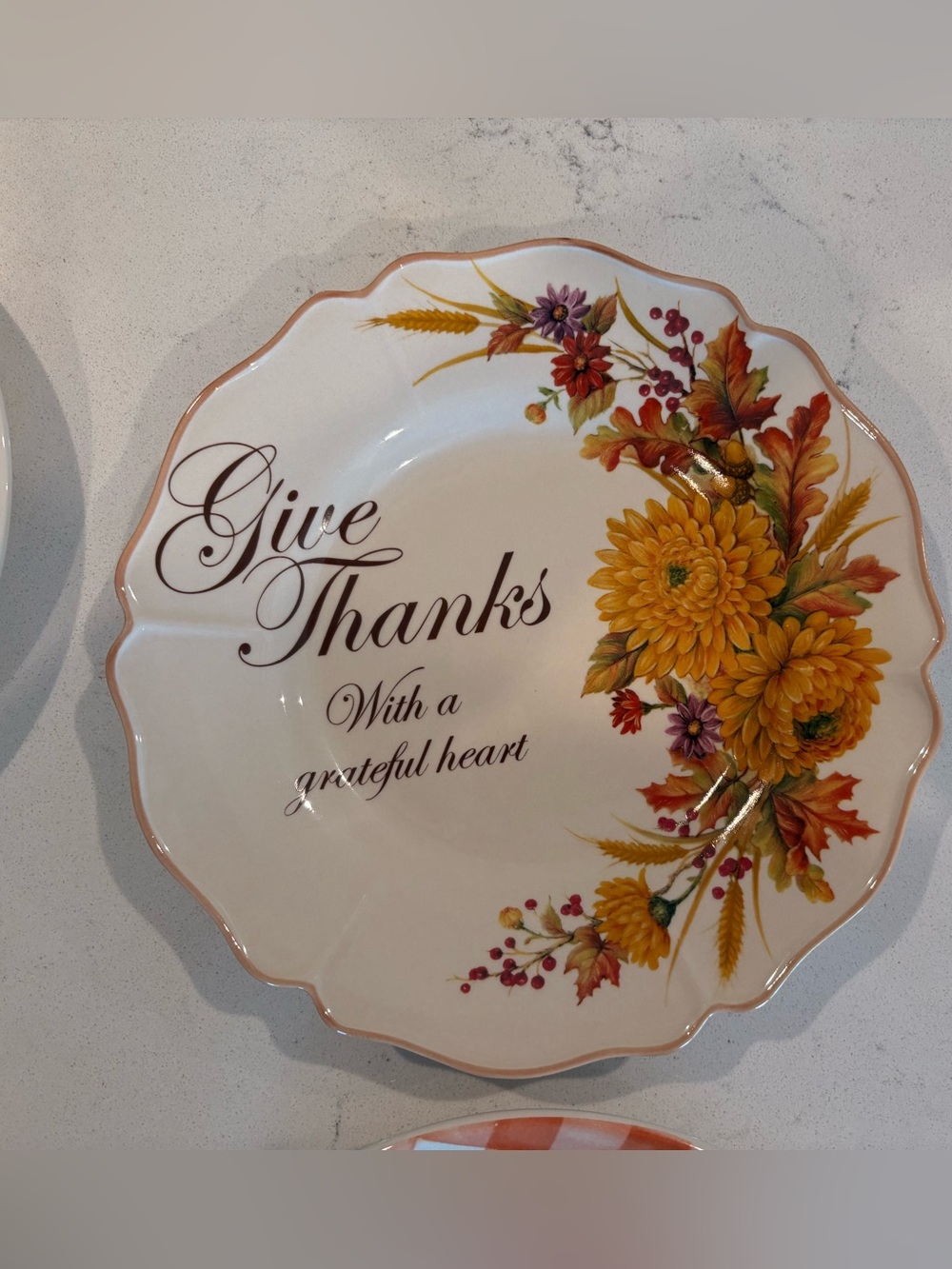 Decorative Plates 2-Cracker Barrel 1-Ashland & 1-Stoneware - Picture 3 of 11